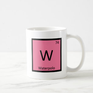 Caneca De Café W - Química do Esporte de Polo Aquático Tabela Per