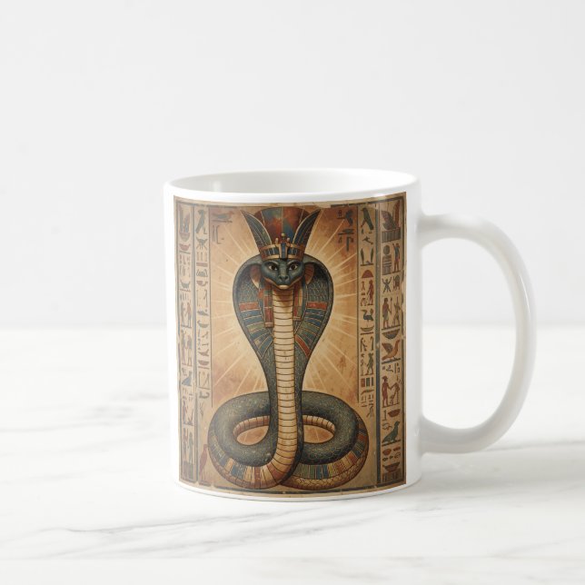 Caneca De Café Wadjet – Ägyptische Schlangengöttin´7 (Direita)