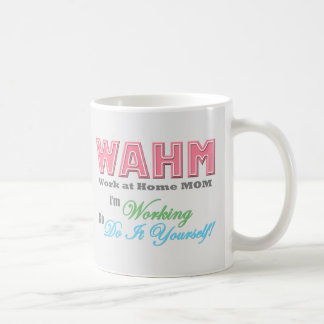 Caneca De Café WAHM - do "caneca da mamã trabalho em casa"
