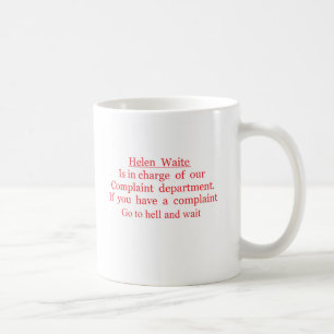 Caneca De Café waite de Helen