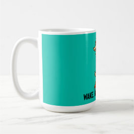 Caneca De Café Wake Bleat Dominate Goat Mug