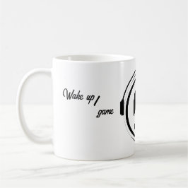 Caneca De Café Wake up game sleep repeat