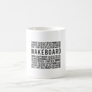 Caneca De Café Wakeboard Acordar Wakeboard  de Cotação