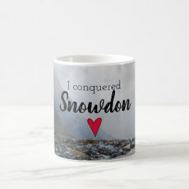 Caneca De Café Wales Conquistou o cenário de Snowdon Welsh Stream