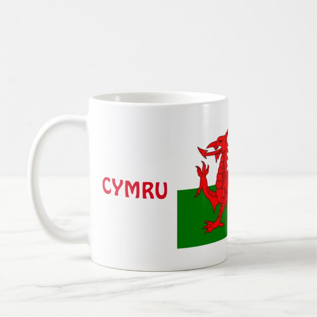 Caneca De Café Wales* / Cymru Mug (Esquerda)