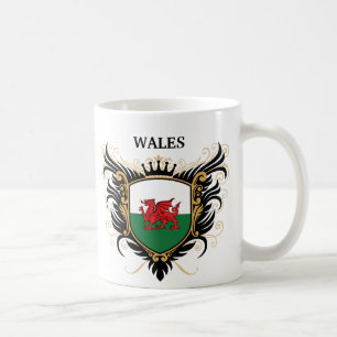 Caneca De Café Wales [personalize]