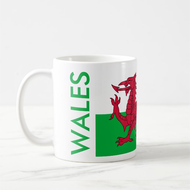 CANECA DE CAFÉ WALES SOCCER (Esquerda)