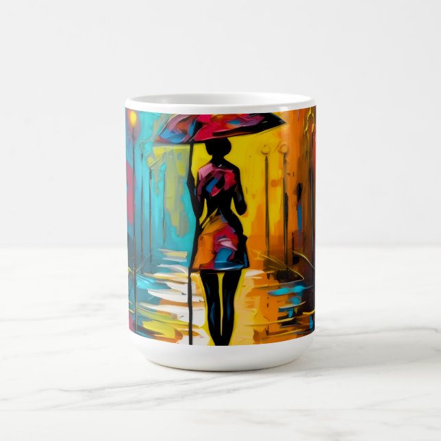 Caneca De Café Walking in the city: A Woman's Meditation (Centro)