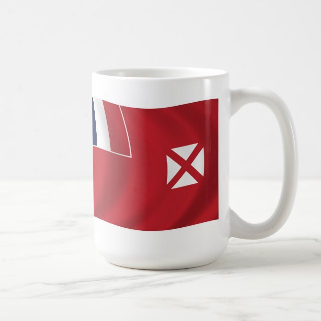 Caneca De Café Wallis E Futuna Flag Mug (Direita)