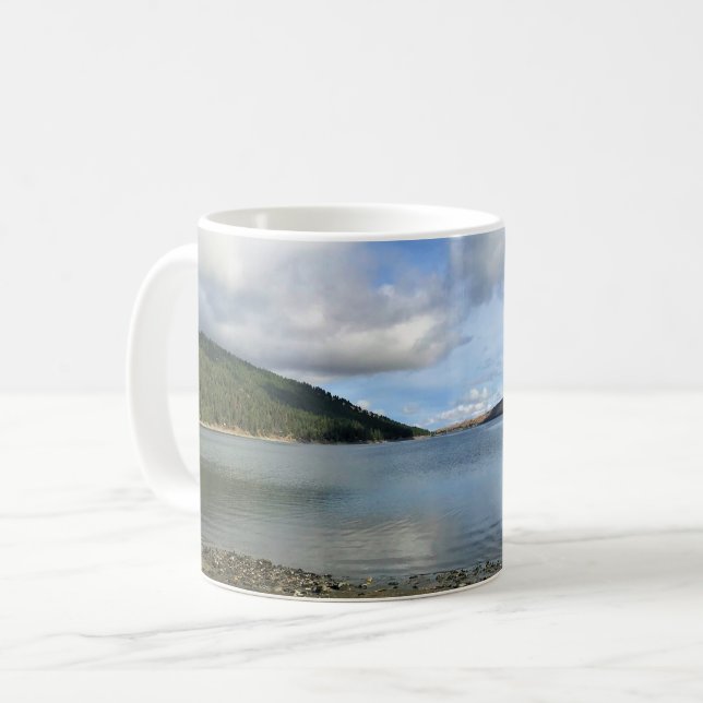 Caneca De Café Wallowa Lake, Oregon (Frente Esquerda)