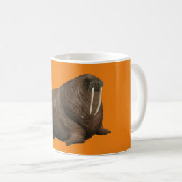 Caneca De Café Walrus Mug - orange