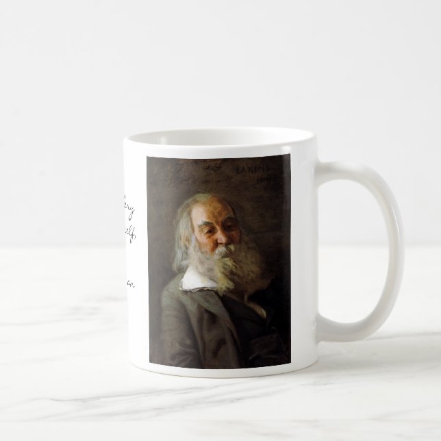 Caneca De Café Walt Whitman (Direita)