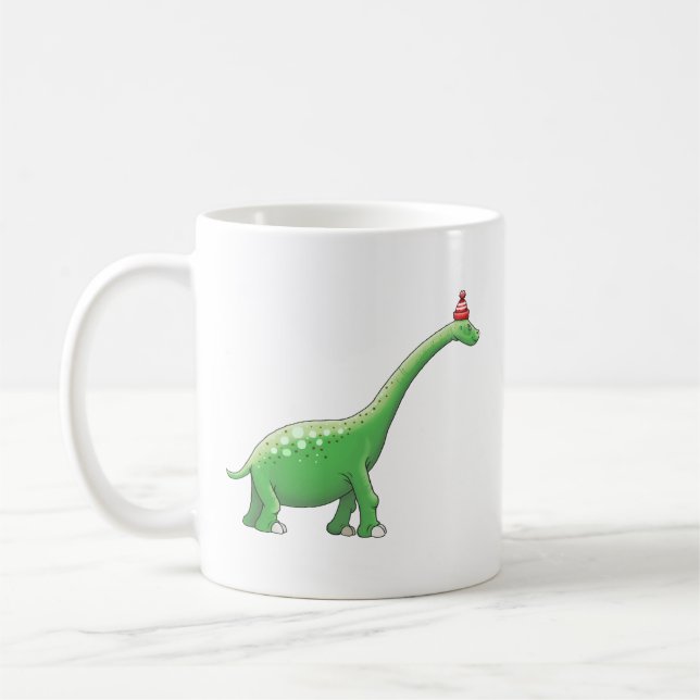 Caneca De Café Walter o Dinossauro (Esquerda)