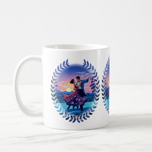 Caneca De Café Waltz para a luz da manhã (Esquerda)