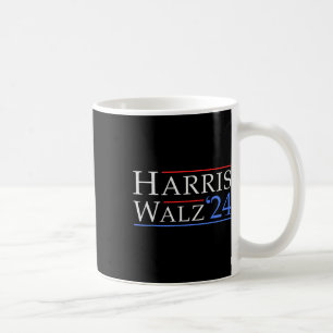 Caneca De Café Walz 2024 Save Democracy 2024 Eletion Funny Harri
