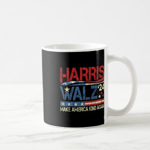 Caneca De Café Walz 2024 Torne A América Mais Uma Vez Mais Forte