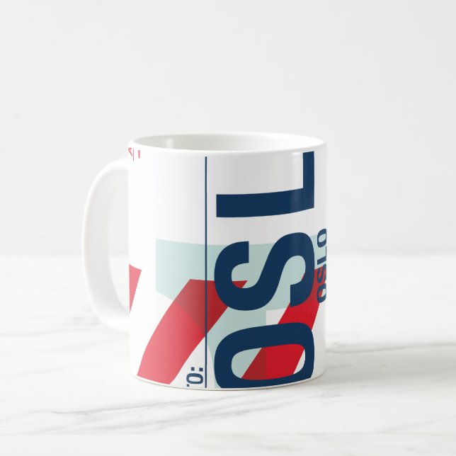 Caneca De Café WanderTag (Frente Esquerda)