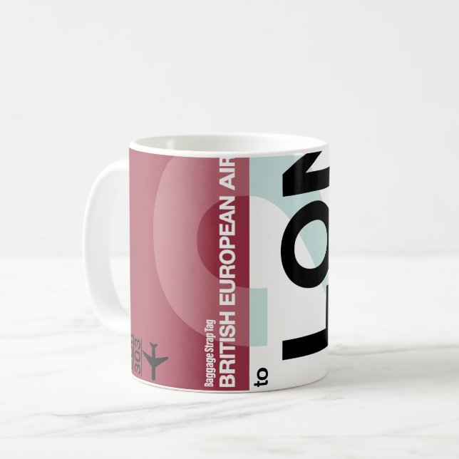 Caneca De Café WanderTag (Frente Esquerda)