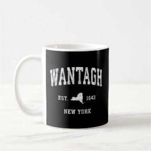 Caneca De Café Wantagh New York Ny Athletic Sports