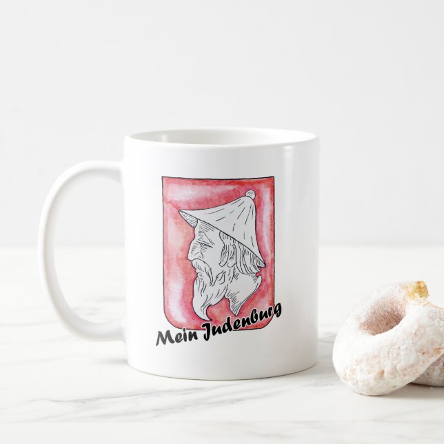 Caneca De Café Wappen Steiermark Mein Judenburg (Com Donut)