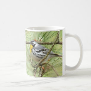 Caneca De Café Warbler Mug de garganta amarela por BirdingCollect