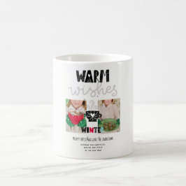 Caneca De Café Warm Wish Doodle, FOTO DE Natal