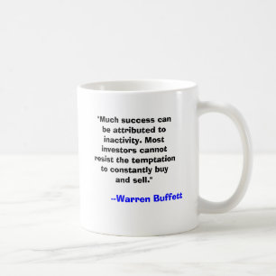 Caneca De Café Warren Buffett Mug