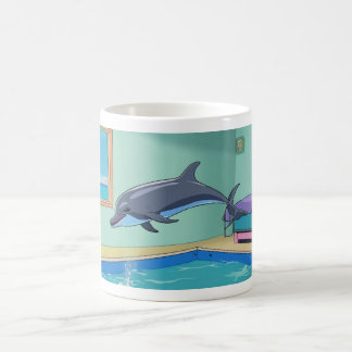 Caneca De Café Warren, o golfinho da casa
