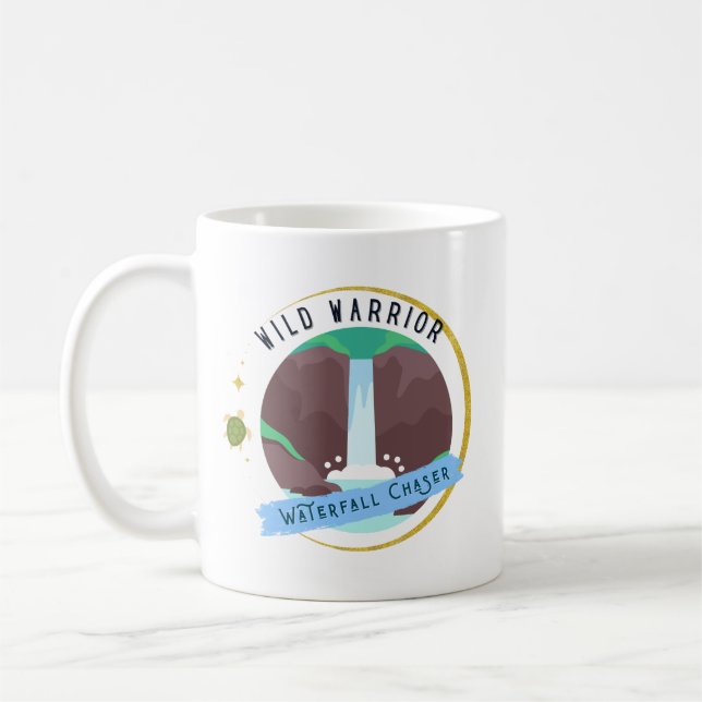Caneca De Café Warrior Warrior Waterfall Chaser (Esquerda)