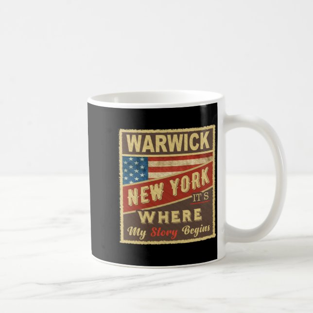 Caneca De Café Warwick Ny Its Where My Story Begins  (Direita)