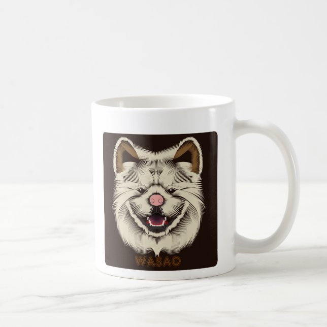 Caneca De Café Wasao Mug "BE WILD?" (Direita)
