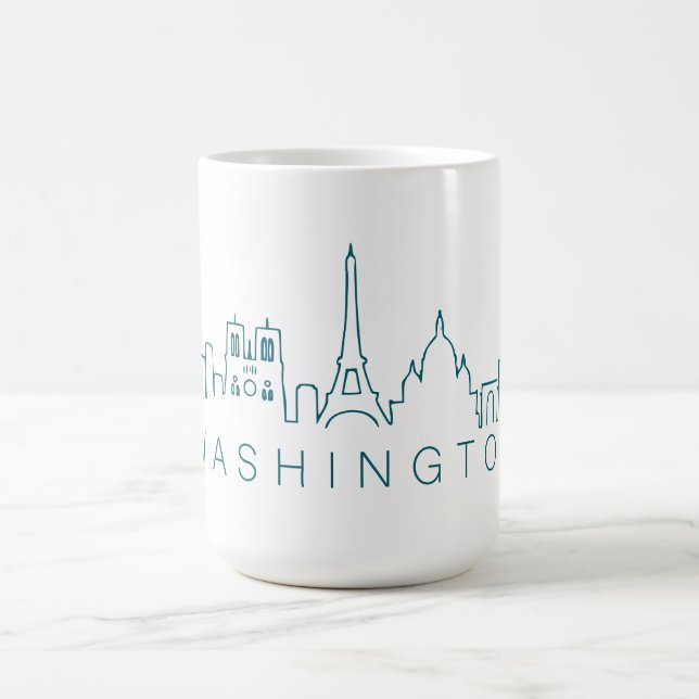 Caneca De Café Washington Coffee Mug (Centro)