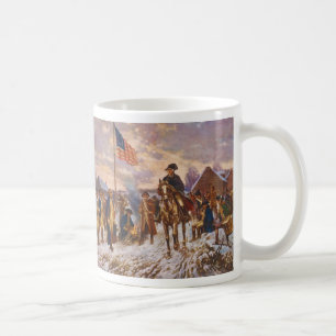 Caneca De Café Washington na forja do vale por Edward P. Moran