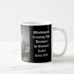 Caneca De Café Washington que cruza o Delaware