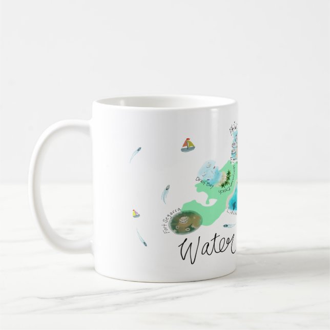 Caneca De Café Water Island Mug (Esquerda)