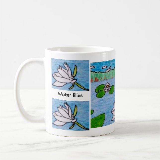 Caneca De Café Water lilies (Esquerda)