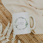 Caneca De Café Watercolor Greenery Bridesmaid Proposta Mug<br><div class="desc">Esta é uma caneca de eucalipto simples, elegante, com elementos aquosos verdes e uma fonte moderna. Edite todos os textos e todas as cores* neste modelo do programa de casamento. * a cor do verde-aquarela não é editável // Para itens correspondentes, visite a coleção "ASHTON" na loja Sinceramente by Nicole...</div>
