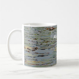 Caneca De Café Waterlily Pond Lake Flower I Café Mug