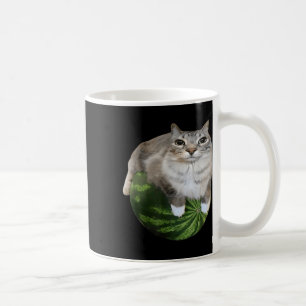 Caneca De Café Watermelon Cat Bobo Memória