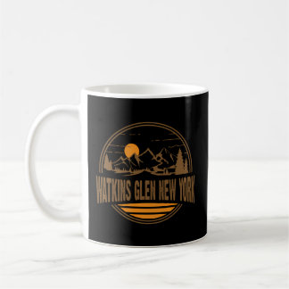 Caneca De Café Watkins Glen New York Mountain Impressão