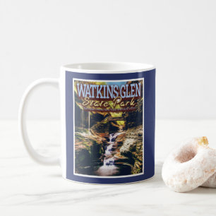 CANECA DE CAFÉ WATKINS GLEN STATE PARK - NOVA YORK ESTADOS UNIDOS