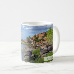 Caneca De Café Watson Lake Psalm 23:1,2 KJV