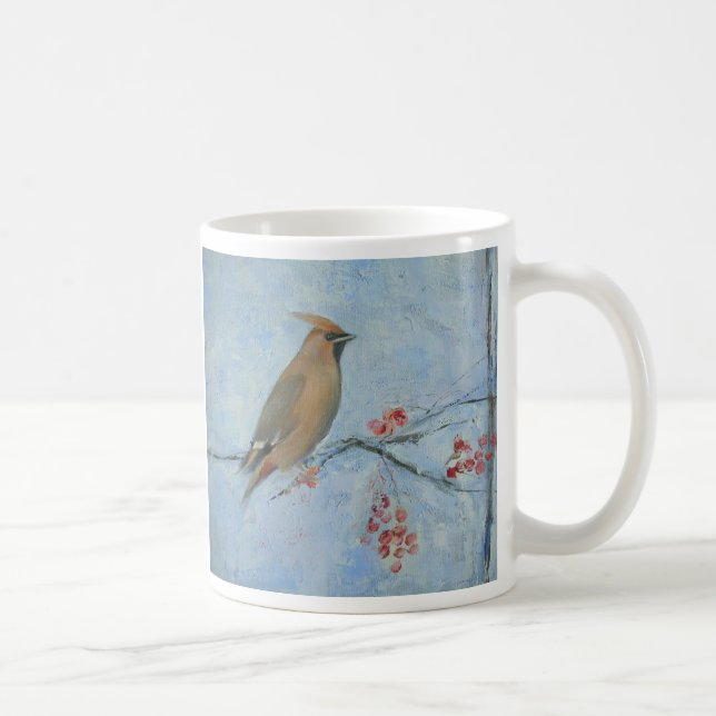 Caneca De Café Waxwing (Direita)