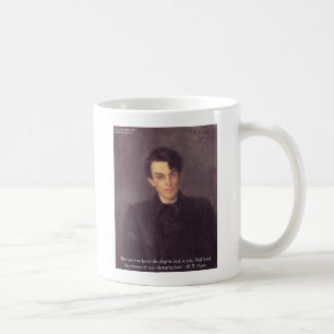 Caneca De Café WB Yeats "Pilgrim Soul" Amor Ofertas e Cartas
