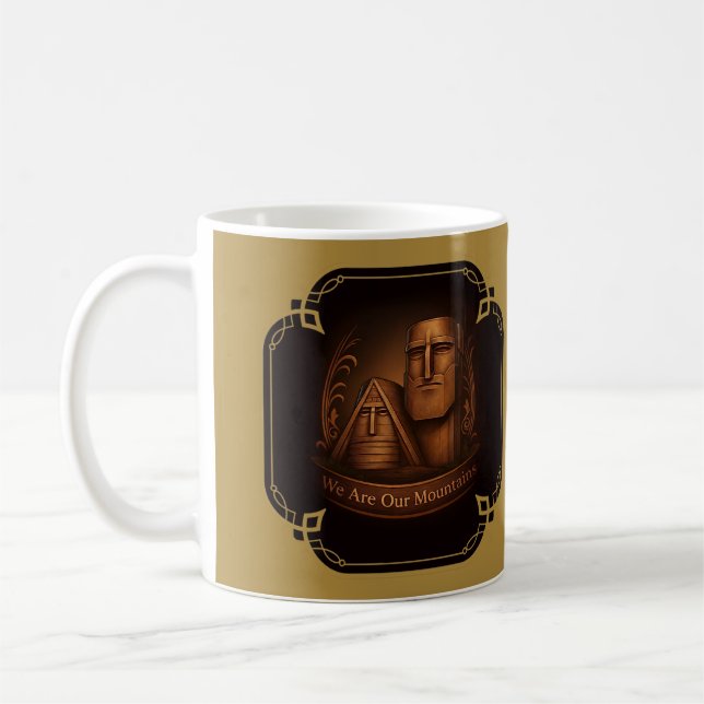 Caneca De Café We are our mountains Mug (Esquerda)