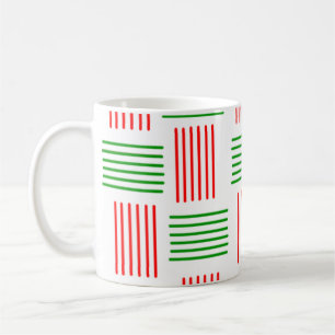 Caneca De Café Weave de Natal