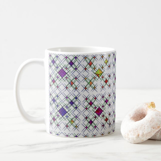 Caneca De Café Weave Quântica (Com Donut)