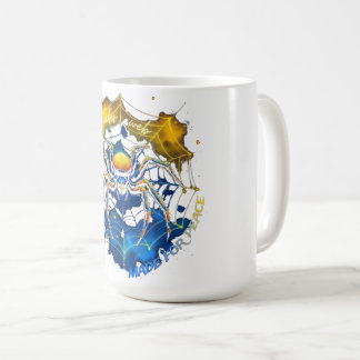 Caneca De Café Web de Aranha Ucraniano - Feita para o Design da P