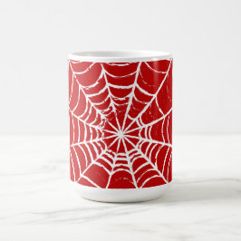 Caneca De Café Web Vermelha