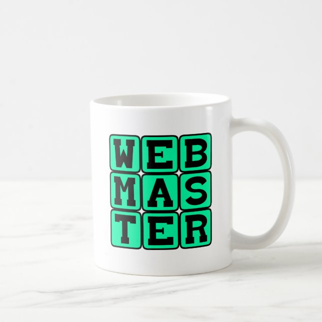 Caneca De Café Webmaster, Arquiteto Web (Direita)